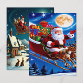 Enchanting Christmas Winter Village Wallpaper 2025 シーズンポストカード