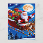 Enchanting Christmas Winter Village Wallpaper 2025 シーズンポストカード (正面)