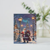 Enchanting Christmas Winter Village Wallpaper 2025 シーズンポストカード (スタンド正面)