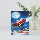 Enchanting Christmas Winter Village Wallpaper 2025 シーズンポストカード (スタンド正面)