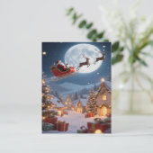 Enchanting Christmas Winter Village Wallpaper 2025 シーズンポストカード (スタンド正面)