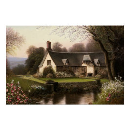 Enchanting Country Cottage ポスター