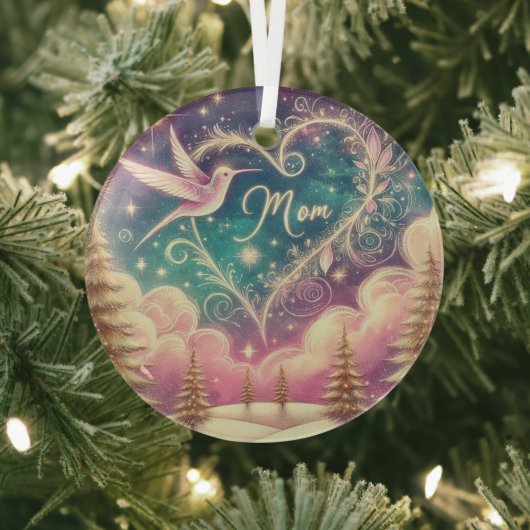 Enchanting glass MoM Christmas ornament ガラスオーナメント (インサイチュ)
