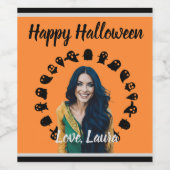 Enchanting Halloween Wine Labels ワインラベル (シングルラベル)