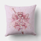 Enchanting Magical Girl Anime Transformation  クッション (裏面)