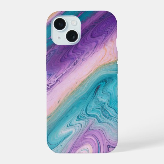 Enchanting Marbled Phone Case iPhone 15ケース (裏面)