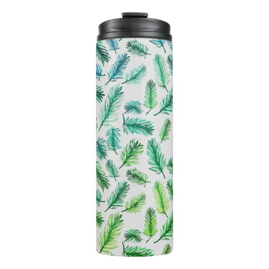 ENCHANTING PINE LEAF PATTERNS タンブラー (正面)