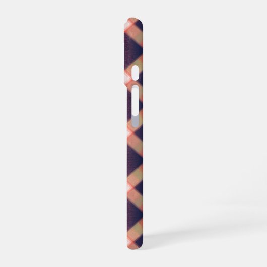 Enchanting Plaid Pattern Phone Case iPhone 16ケース (左側面)