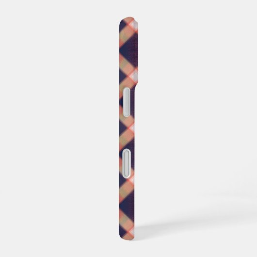 Enchanting Plaid Pattern Phone Case iPhone 16ケース (右側面)