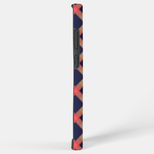 Enchanting Plaid Pattern Phone Case Samsung Galaxyケース (右側面)