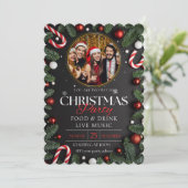 Enchanting Snowfall Christmas Party  招待状 (スタンド正面)