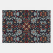 Enchanting Snowflake Symphony ラッピングペーパーシート (正面)