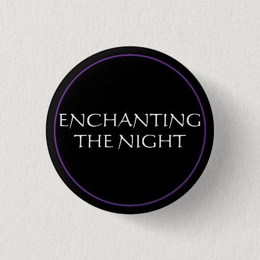 Enchanting The Night 缶バッジ (正面)