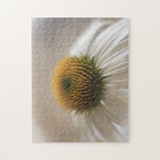 Enchanting White Swan Echinacea Puzzle ジグソーパズル