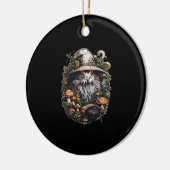 Enchanting Witch Whimsigoth & Mystical Art For Lap セラミックオーナメント (左)