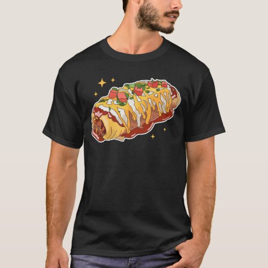 Enchiladas Mexican Enchiladas Tシャツ (正面)