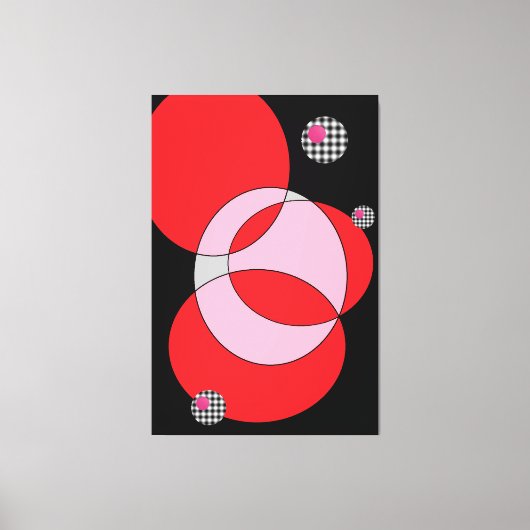 Encircled Alpha キャンバスプリント (正面)