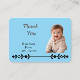 Enclosed card For New Born Baby エンクロージャーカード