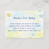 Enclosure Card Books for Baby エンクロージャーカード (裏面)