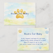 Enclosure Card Books for Baby エンクロージャーカード (正面/裏面)