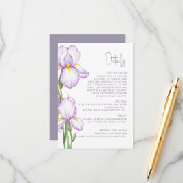 Enclosure Card Details for Wedding.  エンクロージャーカード