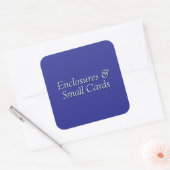 Enclosures & Small Cards スクエアシール (封筒)