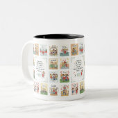 Encoding Love:ハートからのDoodleメッセージ ツートーンマグカップ (正面左)