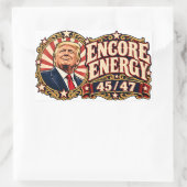 Encore Energy 45/47 長方形ステッカー 長方形シール (バッグ)