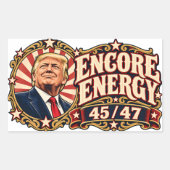 Encore Energy 45/47 長方形ステッカー 長方形シール (正面)