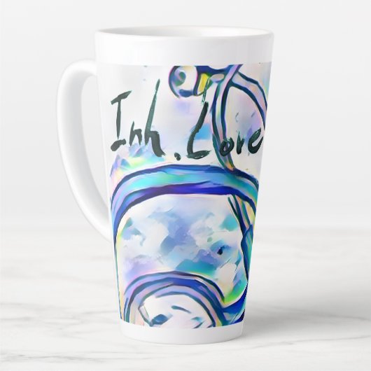 Encore Inh. Love カフェラテマグ (左アングル)