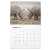 Encounters in Africa's Wild Kingdom, Calendar カレンダー (2月 2027)