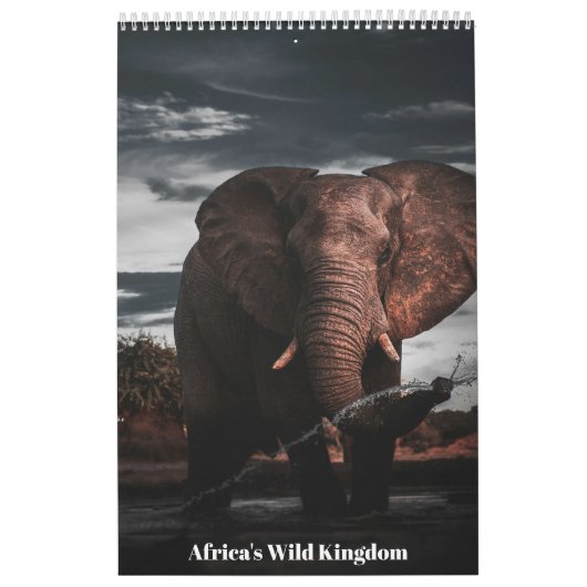 Encounters in Africa's Wild Kingdom, Calendar カレンダー (カバー)
