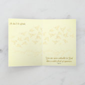 Encouragement Card - Luke 12:7 カード (内部)