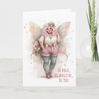 Encouragement Fairy Greeting Inspirational Quote カード