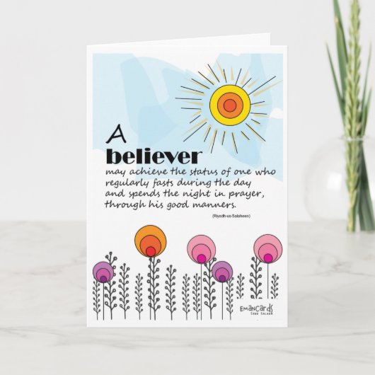 Encouragement for Believers Card カード (正面)
