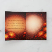 Encouragement Message Stay Strong Thinking of You カード (内部)