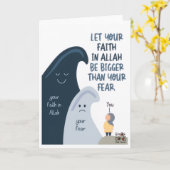 Encouragement - Muslim カード (黄色い花)