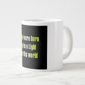 Encouragement Quote # 341 ジャンボコーヒーマグカップ (正面右)