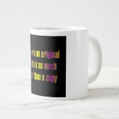 Encouragement Quote # 360 ジャンボコーヒーマグカップ (正面右)