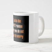 Encouragement Quote # 58 ジャンボコーヒーマグカップ (正面右)