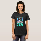 Encryption Is Key Coding Sayings Programmer Coder  Tシャツ (正面フル)