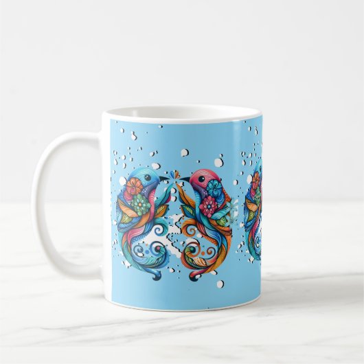 Encuentro de dos Almas コーヒーマグカップ (左)