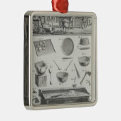 「Encycloからのパン屋の台所そして装置、 メタルオーナメント (右)