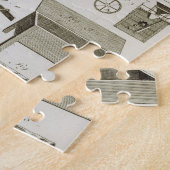 「Encyclopeからのパン屋そしてベーキング装置、 ジグソーパズル (側面)