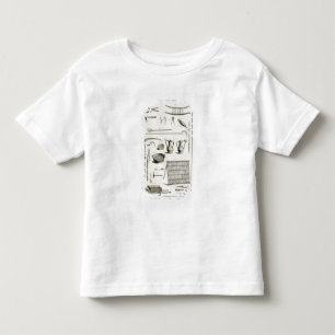 「Encyclopeからの園芸工具の類別、 トドラーTシャツ
