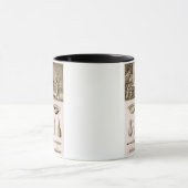 「Encyclopeからの理髪店そして理容師用具、 マグカップ (中央)