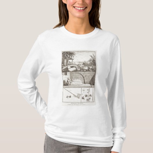 「Encyclopediaからの綿の耕作、 Tシャツ (正面)