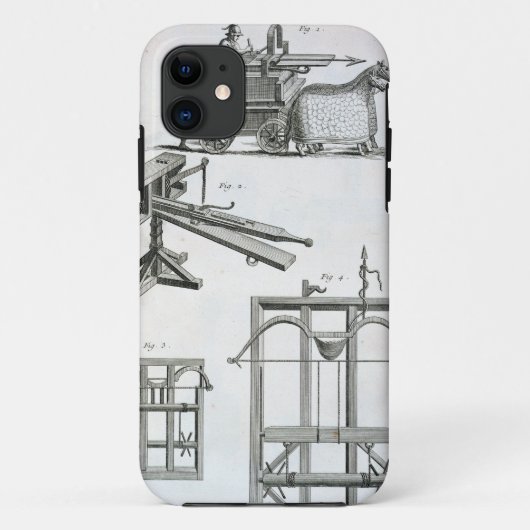 「Encyclopedieからのローマの弾道機械類、 Case-Mate iPhoneケース (裏面)