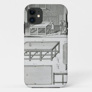 「Encyclopedie desからのビリヤードを、遊んでいる人 iPhone 11 ケース