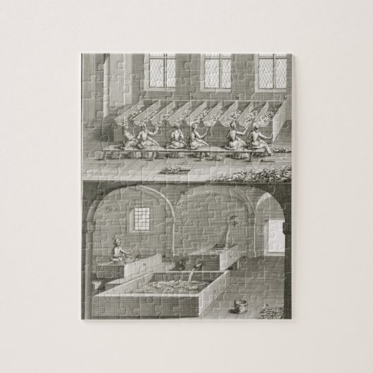 「Encyclopedie des科学からのペーパー、作成 ジグソーパズル (縦)